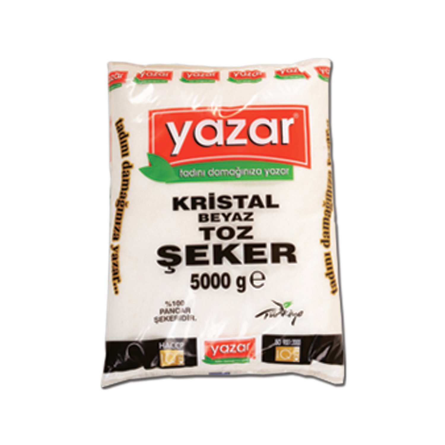 Yazar 5 Kg. Kristal Toz Şeker